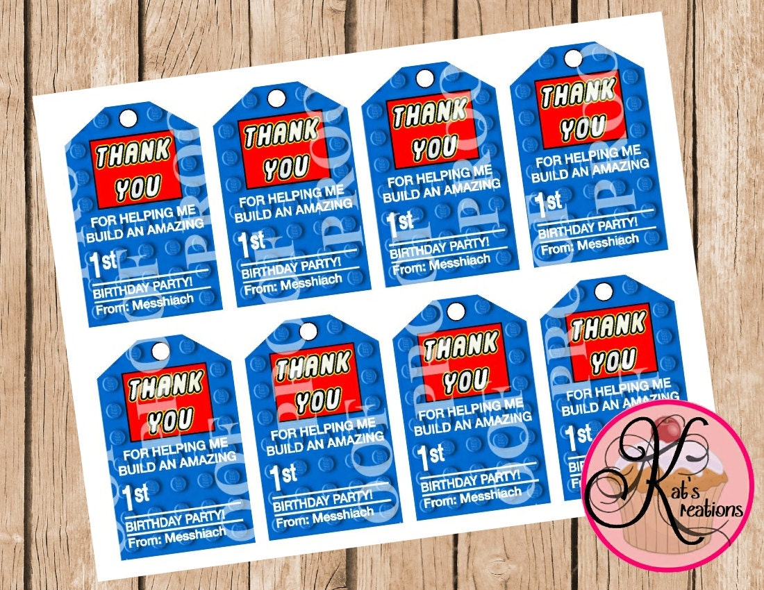 lego printable thank you tags and cutouts