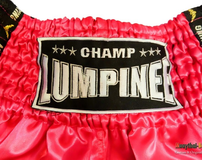 Lumpinee Thai Battle Boxing Shorts Martial Arts - Pink