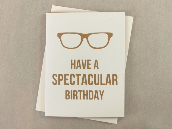 Have a Spectacular Birthday Birthday Card by TheLemonPressShop