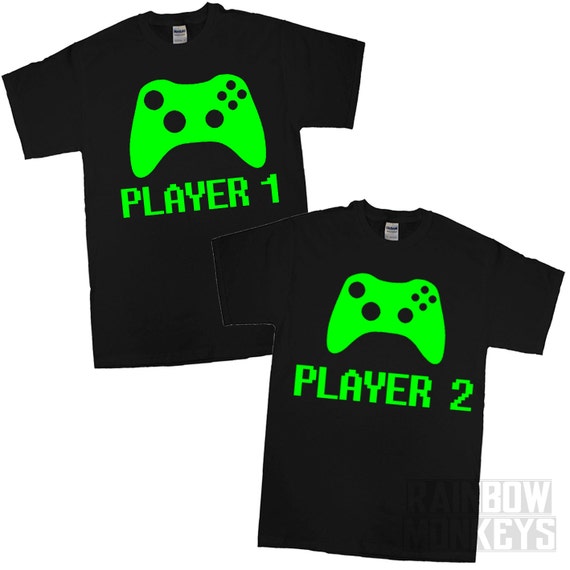 player 1 player 2 matching shirts