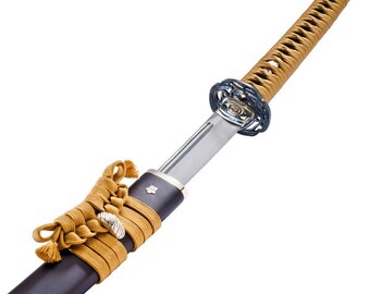 Authentic Thaitsuki Nihonto Roiyaru Sanmai Katana - S03 Handmade Samurai Sword