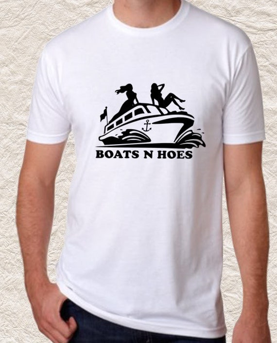 boats n hoes Sweater T-shirt Tee Men T-Shirt by ElectricCotton