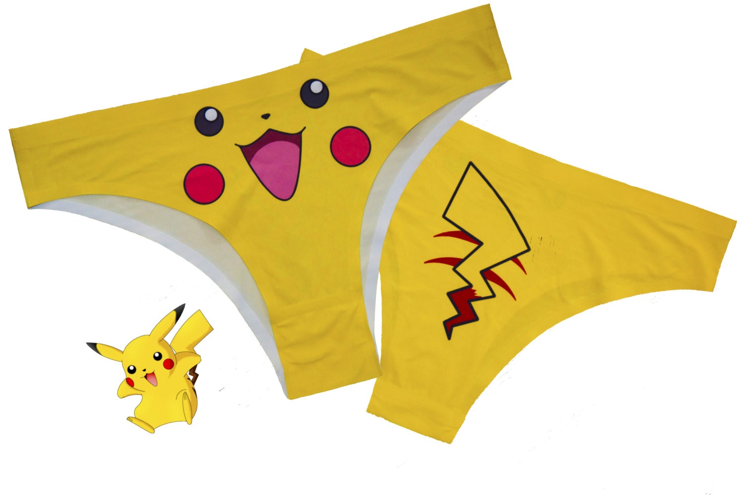 Pikachu Pokemon Panties Pikachu Knickers Pokemon Underwear 1280