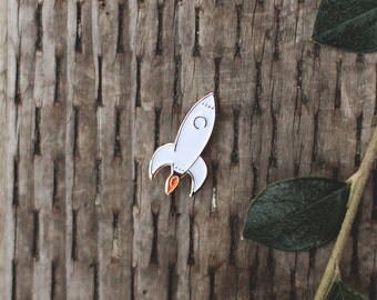 Rocket - Enamel Pin