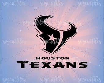 SVG Houston Texans - Cricut, Silhouette Studio cutting file, Instant Download