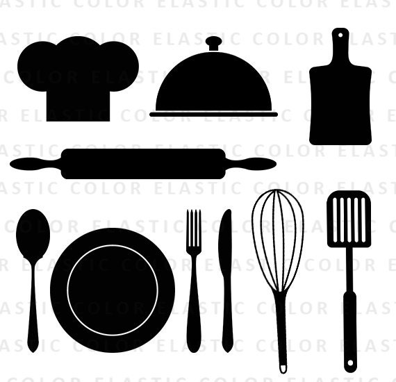 clipart for kitchen utensils - photo #41