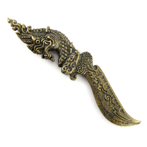 Buddhist Dagger Hindu Naga Snake Dragon Dagger Hindu Amulet