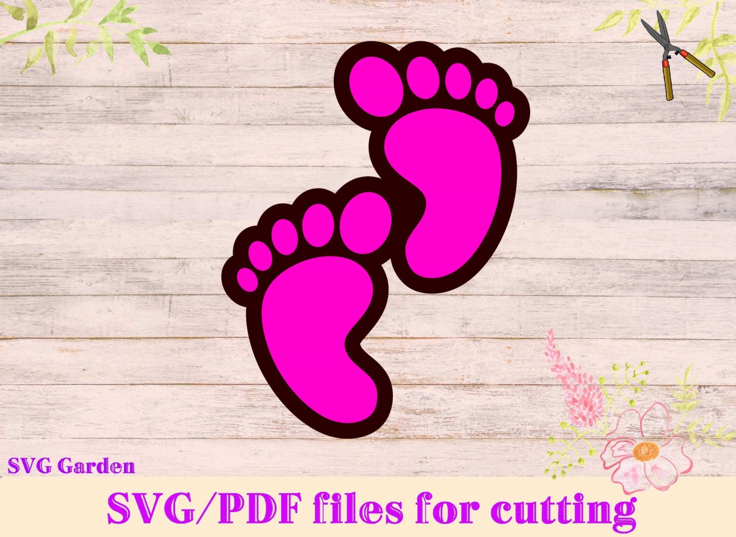 Free Free 165 Newborn Baby Feet Svg Free SVG PNG EPS DXF File