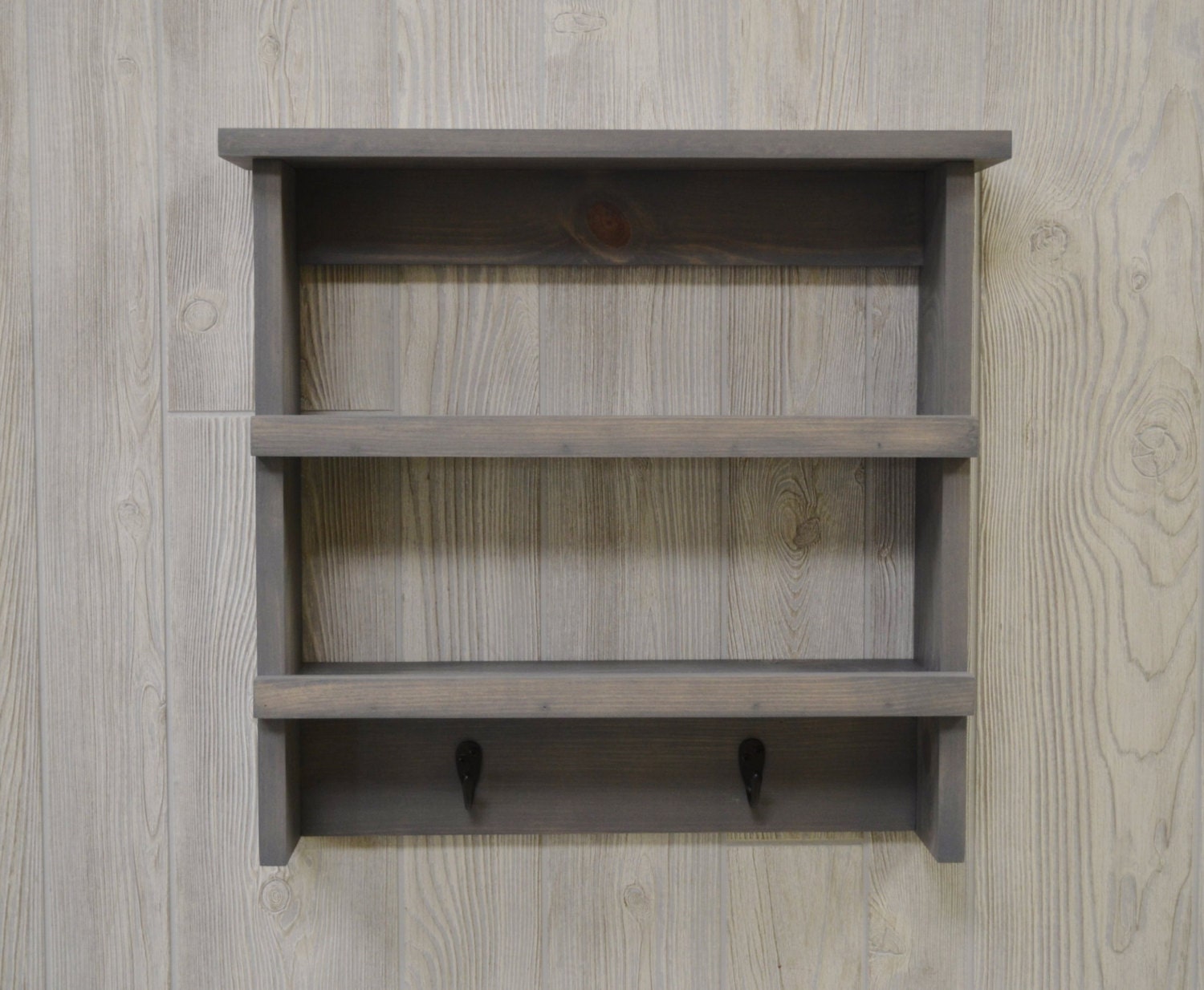 Rustic Kitchen Wood Shelf Wood Wall Shelf Farmhouse Decor