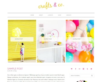 WordPress Blog, WordPress Template, WordPress Theme, Colorful WordPress, WordPress Website, WordPress Mobile Responsive, Genesis Child Theme