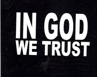 in god we trust art – Etsy