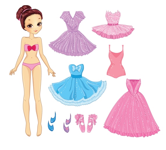 Dress Up Girl Activity Pack - Kristen - MagReceptive