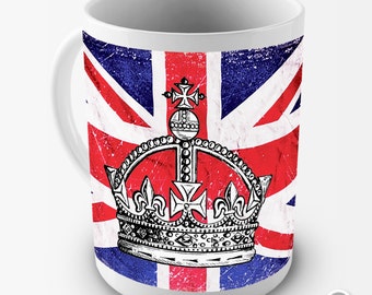 British Union Flag Ceramic Tea Mug