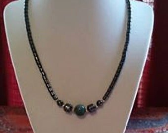 Hematite necklace