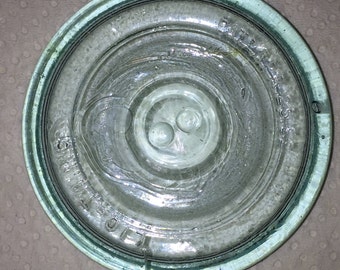 Putnam Lightning Glass Canning Jar Lid