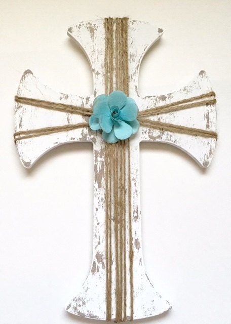 Baptism Cross Baby Baptism Gift Baby Boy by LetterFlyDesigns