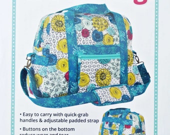 Ultimate Travel Bag Pattern, byAnnie, Travel Tote, Satchel, Luggage