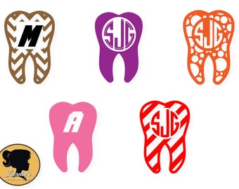 Dentist Tooth SVG Cut Files -Dentist Tooth Monogram Frames for Vinyl Cutters, Cameo or Cricut, Couple svg, vector, svg, dxf eps