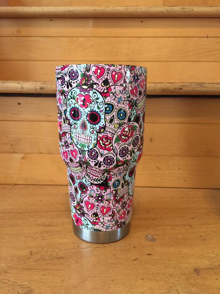 Custom Sugar Skull Yeti Candy Skull Yeti Candy Skulls Gifts