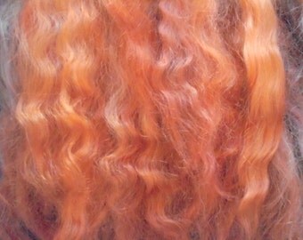 Premium mohair for doll hair.length 8 -9 inches