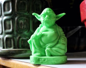 Yoda Buddha, Star Wars Buddha, July 4th, Lightsaber, Master Yoda, Home Decor, Zen Yoda, Zen, buddha, laughing buddha