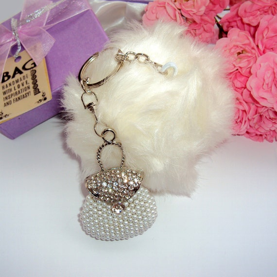 Keychains with rhinestones rhinestones by CuteKeychainCharms