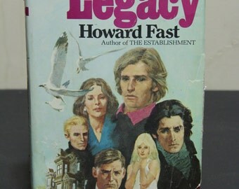 The Legacy - Howard Fast, Novel, Fiction, Family Saga, Vintage Novel