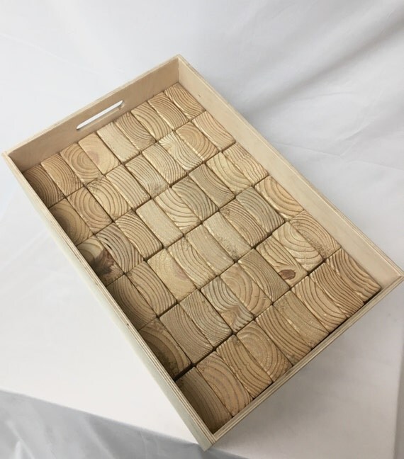 Giant Jenga/Tumbling Towers carrying case storage box game