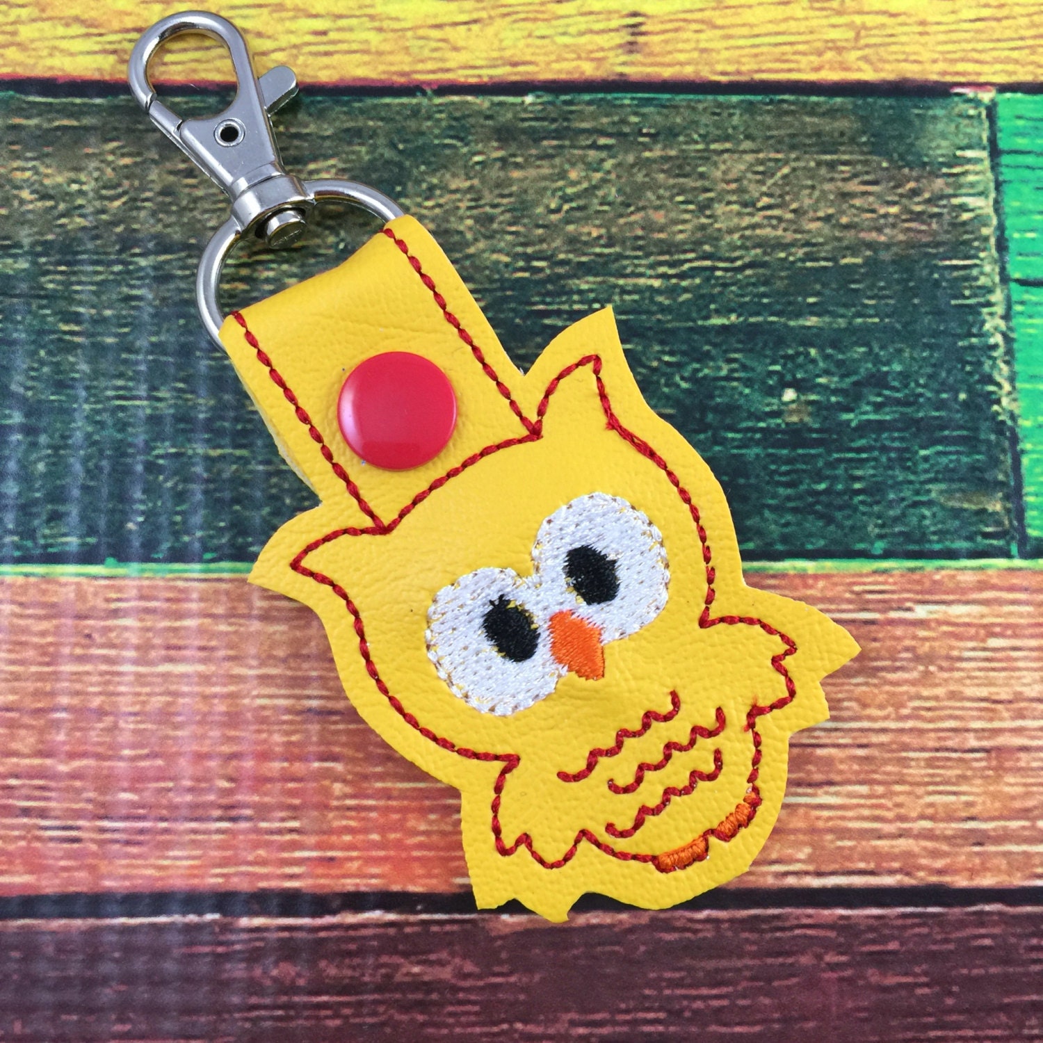 Owl keychain Owl Gift Owl Keyring stocking stuffers by babymoon