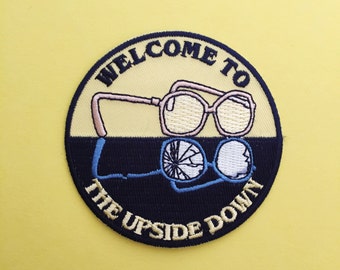 Welcome To The Upside Down - Stranger Things Patch - Barb