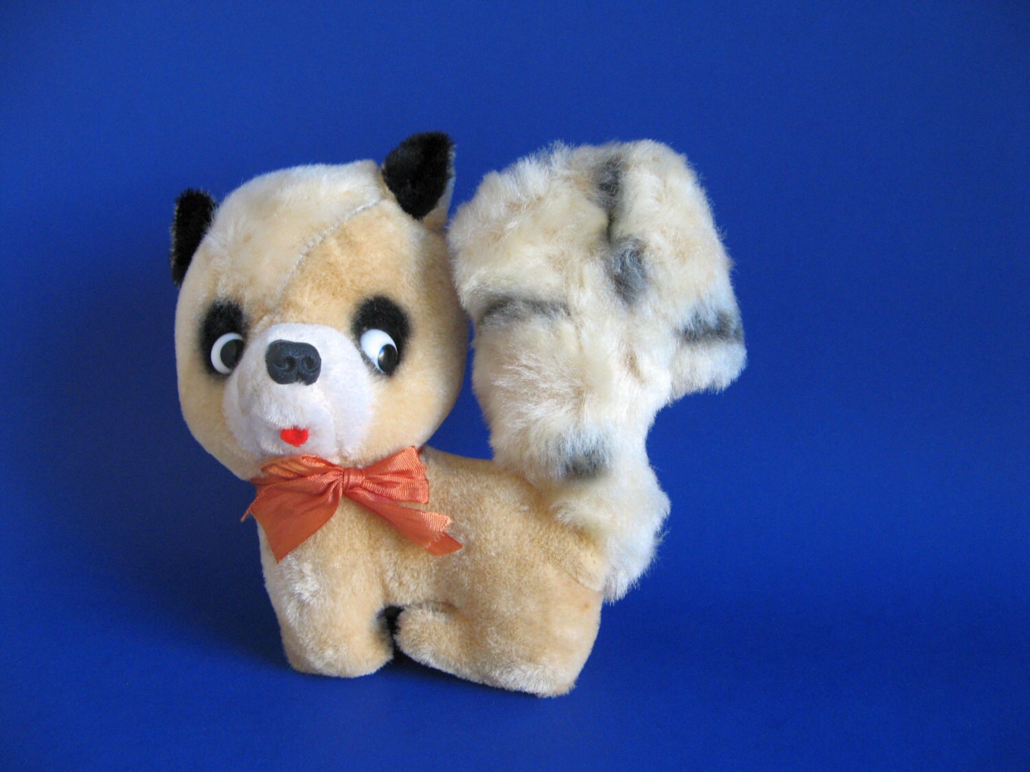 stuffed racoon dog toy