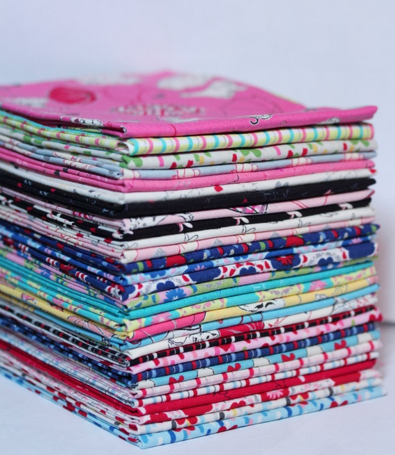 Radiant Girl Fat Quarter Bundle by Koko Seki for Lecien