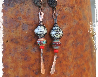 Rustic bohemian jewelry for the free by rocksandpaperswans on Etsy