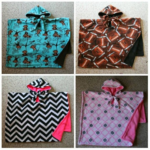 Custom Car Seat Poncho TODDLER SIZE Car Seat Safe Coat