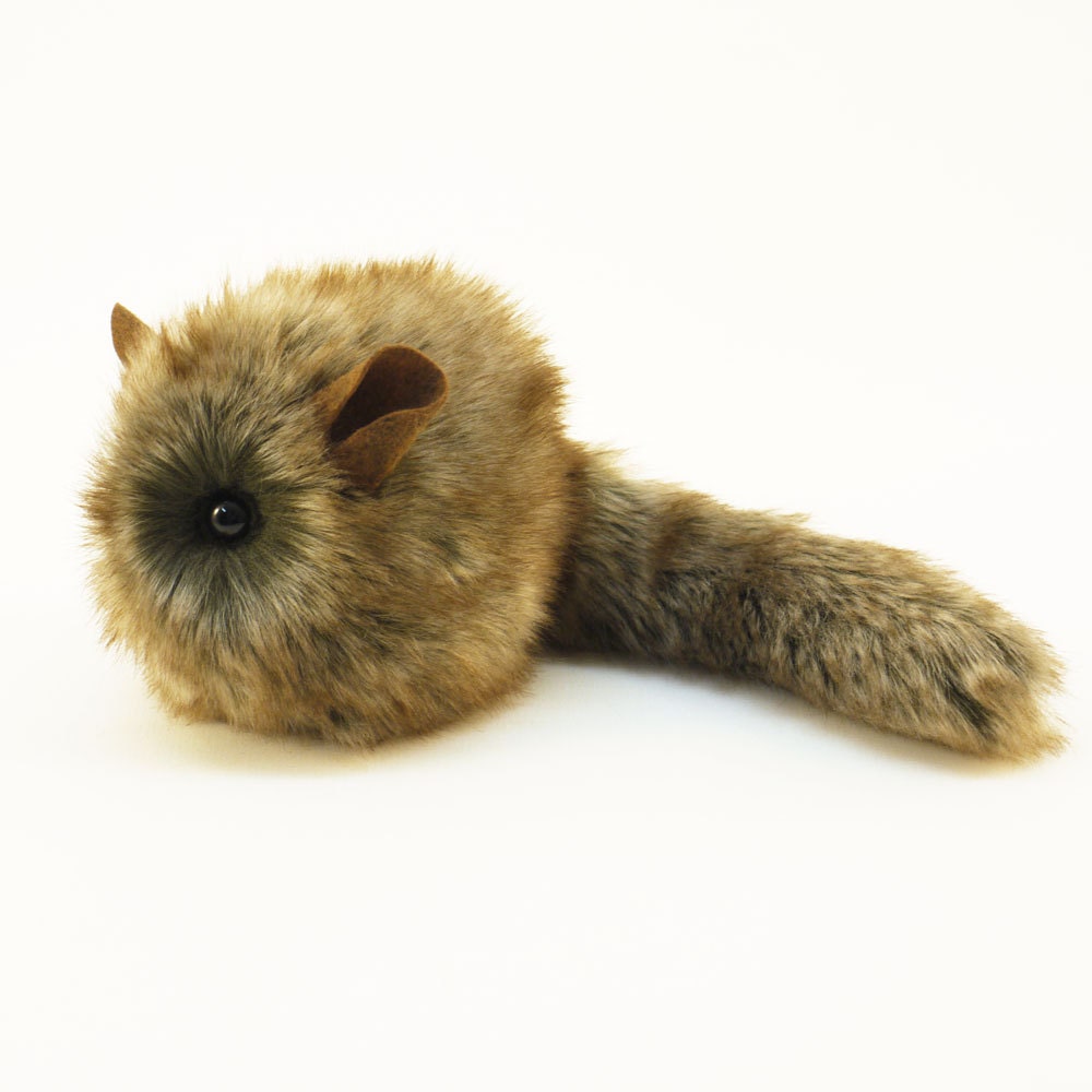 stuffed chinchilla toy