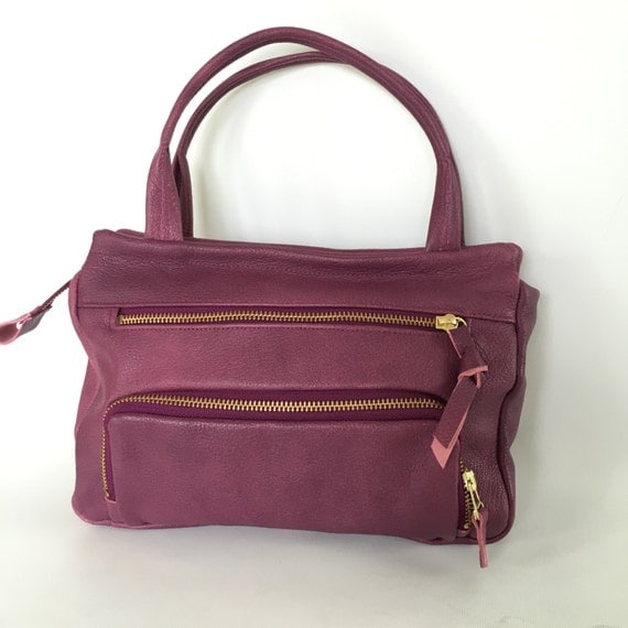 Small willow bag in orchid