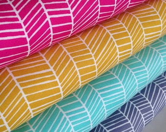 Boho Fabric, Herringbone Fabric, Arrow Fabric, True Colors by Joel Dewberry, Quilting Bundle, Wedding Fabric, Arrow, Fabric Bundle of 4