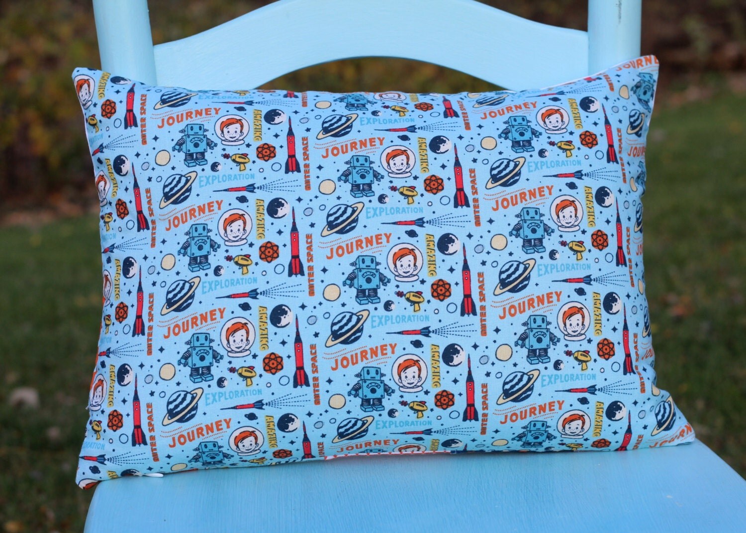 SALE AS SHOWN Toddler Pillow Cover Nursery Pillow Cover