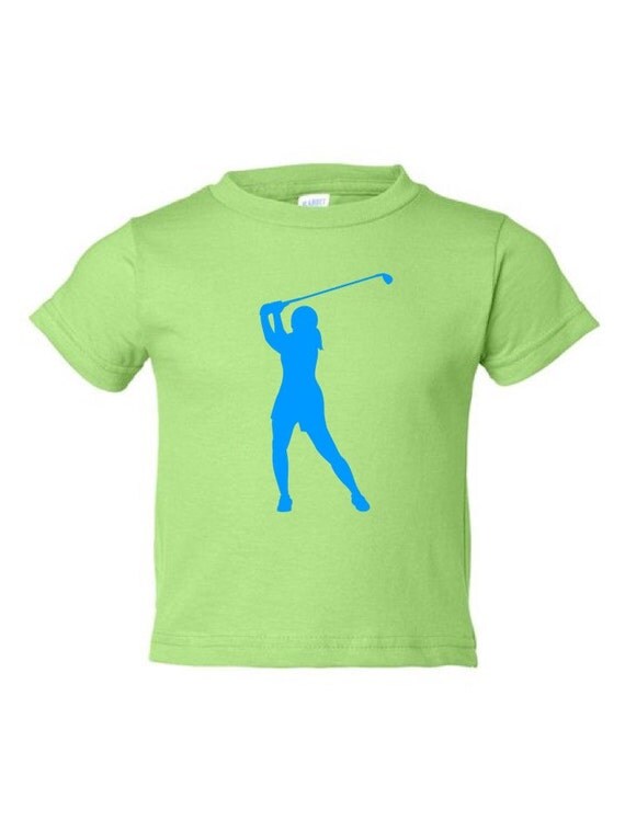Toddler golf tshirt MORE COLORS AVAILABLE by Chick9Clothing