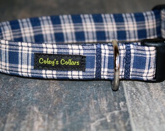 Plaid Dog Collar "The Payton" Dog Collar
