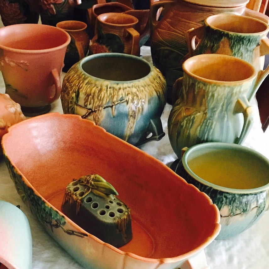 Vintage home decor pottery kitchen and the unusual by missenpieces