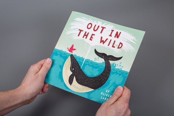 Out In The Wild by Oliver Lake ~ Signed Children's Book ~ Animal Book ~ Picture Book ~ Kids Book