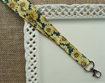 Lanyard Badge ID - Classic Sunflowers