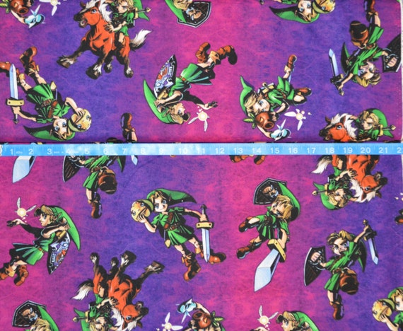 Springs Creative Zelda Character Toss Zelda movie fabric