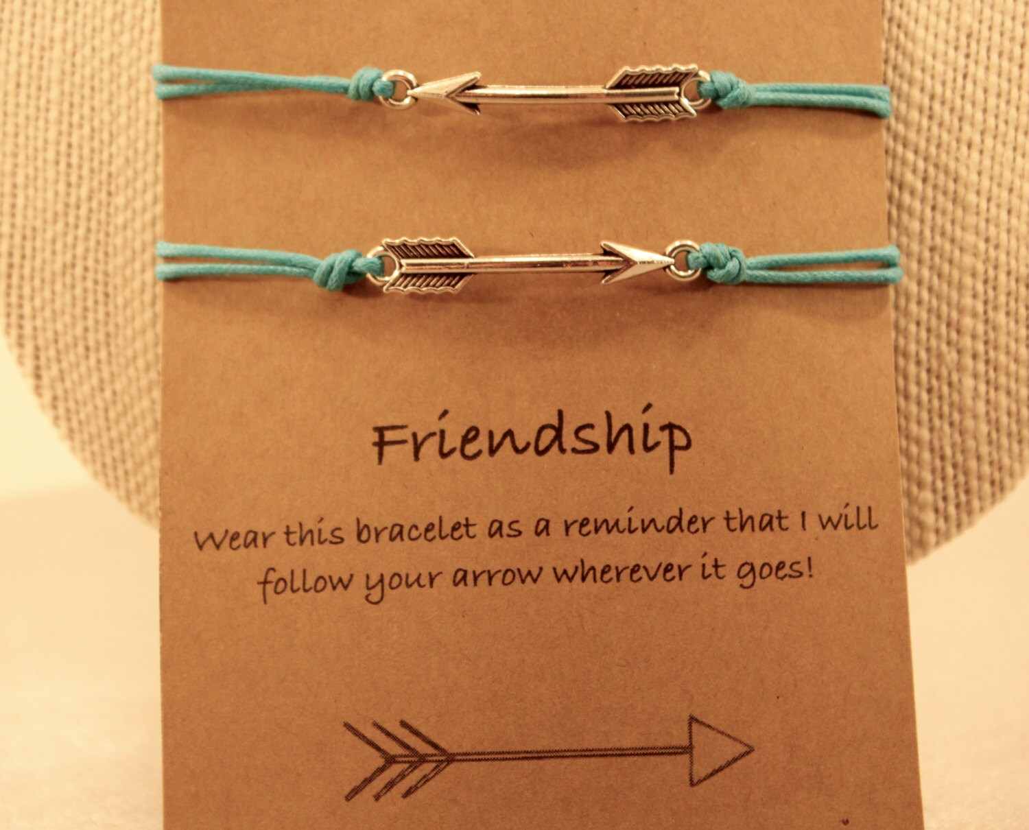 Arrow Friendship Bracelets Set of Two Arrow Friendship