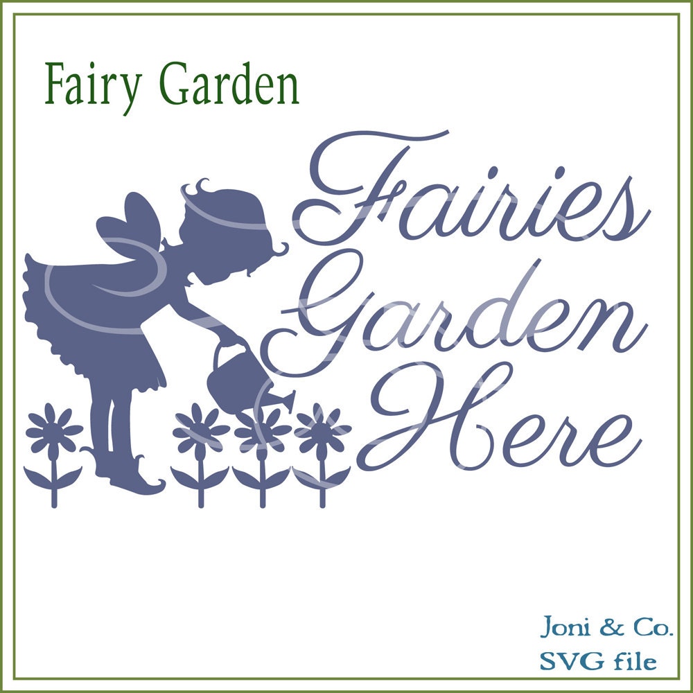 Download Fairy Garden SVG File Fairy SVG Glass block SVG vinyl