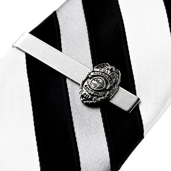 Police Badge Tie Clip