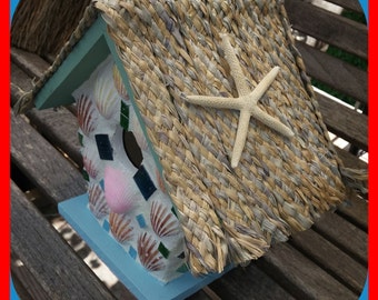 Seashell birdhouse | Etsy