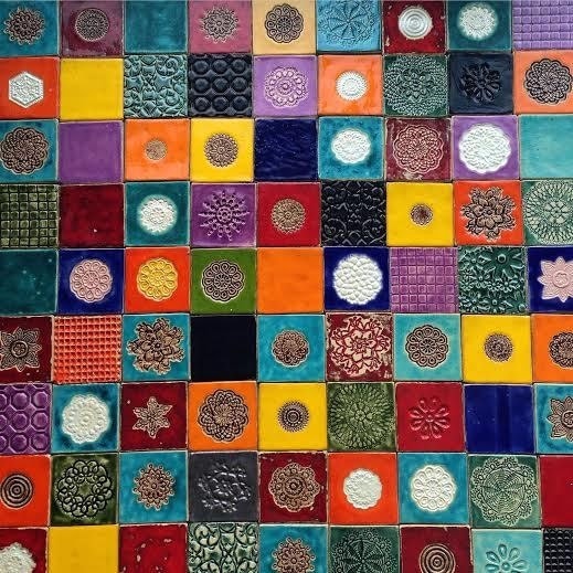 Colorful tiles unique tiles unusual 50 ceramic tiles by Dekornia