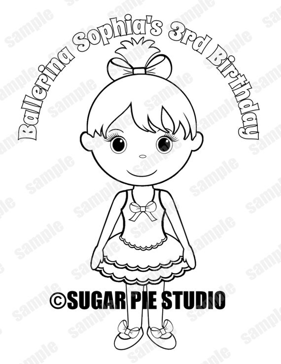 dance coloring pages personalized - photo #8